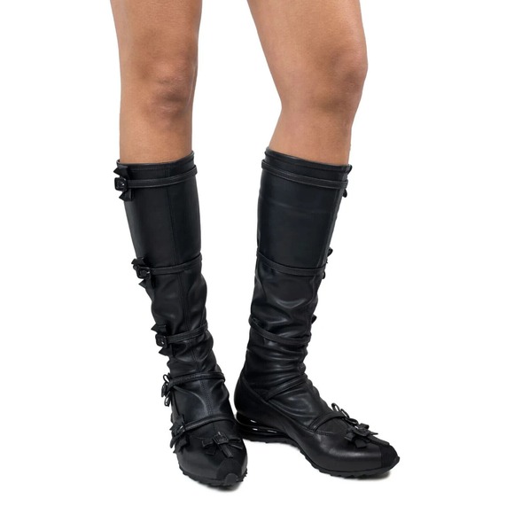 Kiko Kostadinov RIBBON HIGH BOOT BLACK size IT 39 - Picture 12 of 15